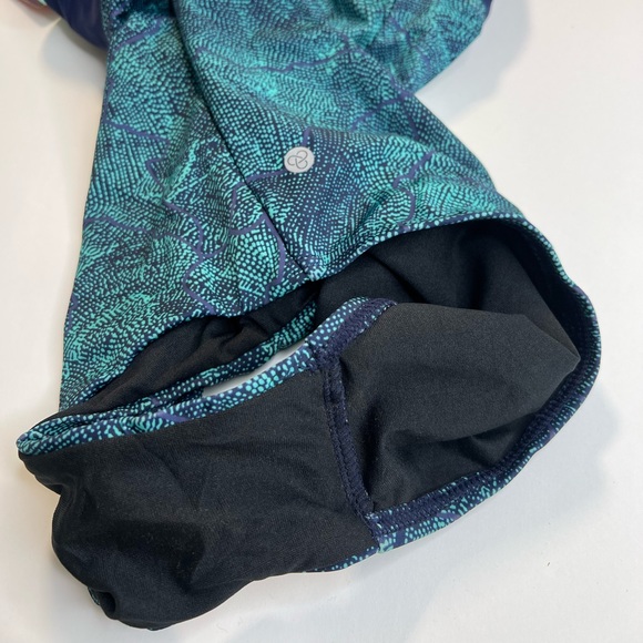 Zella One Piece Blue Open Back Criss Cross Swim Suit New With Tags Size Small - Picture 11 of 12